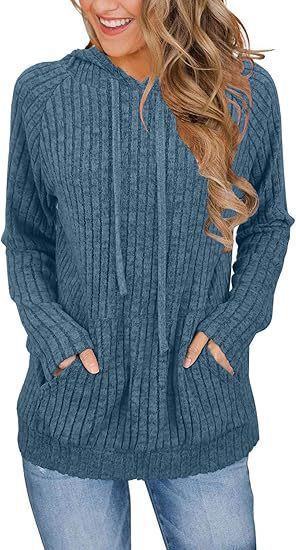Hooded Sunken Stripe Kangaroo Pocket Sweatshirt