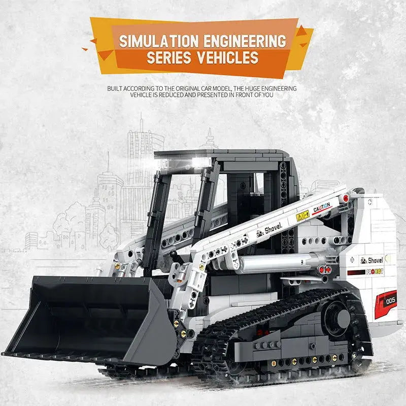 REMOTE CONTROLLED TRACK LOADER 1365PCS