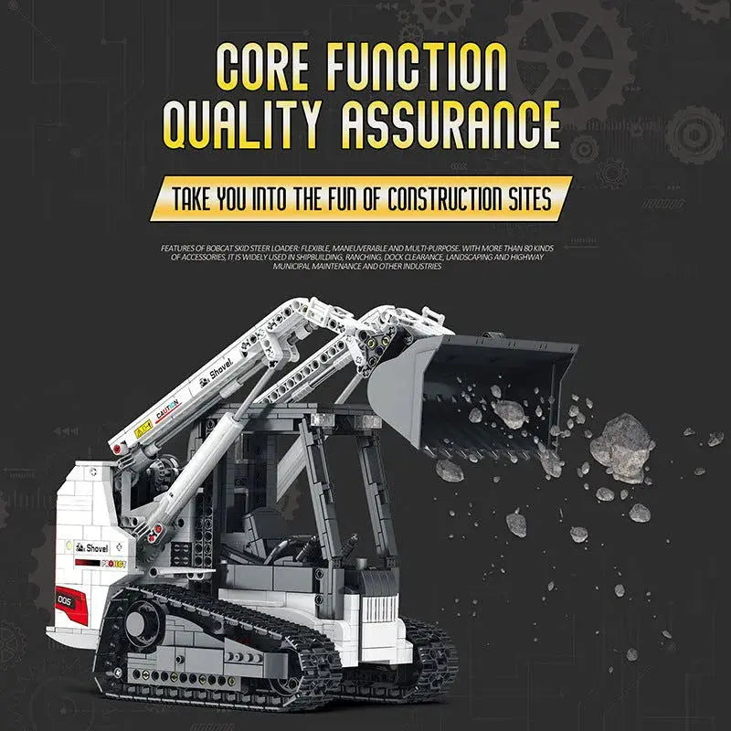REMOTE CONTROLLED TRACK LOADER 1365PCS