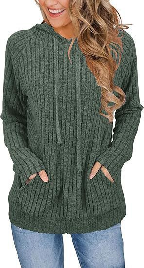 Hooded Sunken Stripe Kangaroo Pocket Sweatshirt
