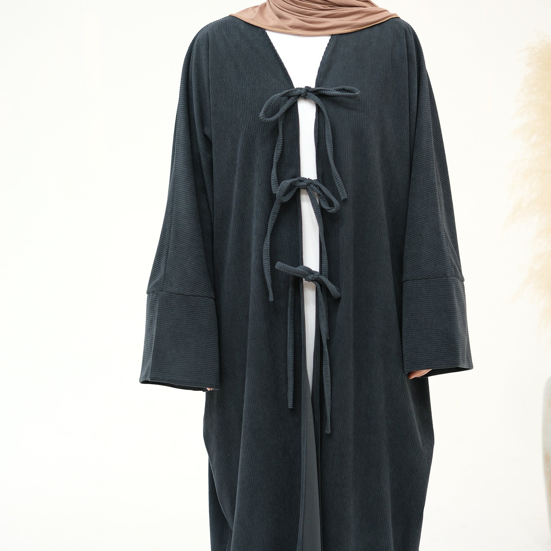 Women's Casual Loose Party Lace-up Cardigan Robe Coat